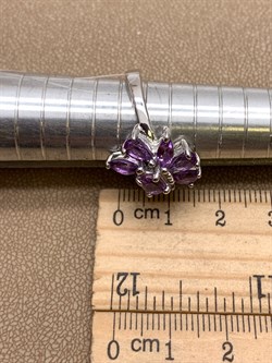 *КОЛЬЦО р.17,5 Аметист арт. R00228-836, (вес 5,41 г) - фото 335423