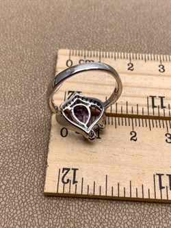 *КОЛЬЦО р.17,5 Аметист арт. R00297-915, (вес 3,56 г) - фото 335439 *КОЛЬЦО р.17,5 Аметист арт. R00297-915, (вес 3,56 г) - фото 335439