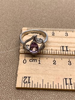 *КОЛЬЦО р.17,5 Аметист арт. R00297-915, (вес 3,56 г) - фото 335440 *КОЛЬЦО р.17,5 Аметист арт. R00297-915, (вес 3,56 г) - фото 335440