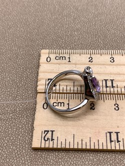 *КОЛЬЦО р.17,5 Аметист арт. R00297-915, (вес 3,56 г) - фото 335441 *КОЛЬЦО р.17,5 Аметист арт. R00297-915, (вес 3,56 г) - фото 335441