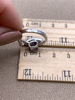 *Кольцо р.16,5 Аметист арт. R00221-215, (вес 2,81 г) - фото 335449 *Кольцо р.16,5 Аметист арт. R00221-215, (вес 2,81 г) - фото 335449