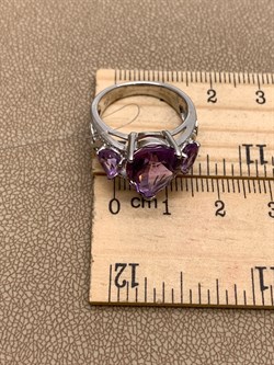 *КОЛЬЦО р.17 Аметист арт. R00207-549, (вес около 5,44 г) - фото 335482 *КОЛЬЦО р.17 Аметист арт. R00207-549, (вес около 5,44 г) - фото 335482