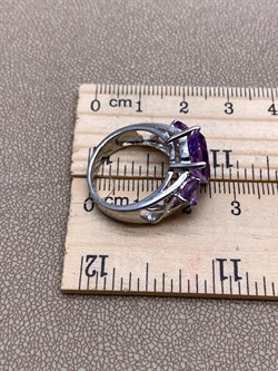 *КОЛЬЦО р.17 Аметист арт. R00207-549, (вес около 5,44 г) - фото 335483 *КОЛЬЦО р.17 Аметист арт. R00207-549, (вес около 5,44 г) - фото 335483