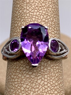 *Кольцо р.18 Аметист арт. R00219-817, (вес 4,17 г) - фото 335490 *Кольцо р.18 Аметист арт. R00219-817, (вес 4,17 г) - фото 335490