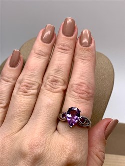 *Кольцо р.18 Аметист арт. R00219-817, (вес 4,17 г) - фото 335491 *Кольцо р.18 Аметист арт. R00219-817, (вес 4,17 г) - фото 335491