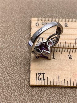 *Кольцо р.18 Аметист арт. R00219-817, (вес 4,17 г) - фото 335492 *Кольцо р.18 Аметист арт. R00219-817, (вес 4,17 г) - фото 335492