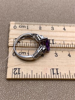 *Кольцо р.18 Аметист арт. R00219-817, (вес 4,17 г) - фото 335494 *Кольцо р.18 Аметист арт. R00219-817, (вес 4,17 г) - фото 335494