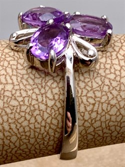 *Кольцо р.17,5 Аметист арт. R00223-612 Вес 3,32 г - фото 335519 *Кольцо р.17,5 Аметист арт. R00223-612 Вес 3,32 г - фото 335519