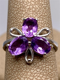 *Кольцо р.17,5 Аметист арт. R00223-612 Вес 3,32 г - фото 335520 *Кольцо р.17,5 Аметист арт. R00223-612 Вес 3,32 г - фото 335520