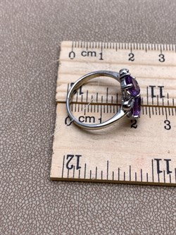 *Кольцо р.17,5 Аметист арт. R00223-612 Вес 3,32 г - фото 335524 *Кольцо р.17,5 Аметист арт. R00223-612 Вес 3,32 г - фото 335524