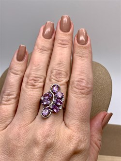 *КОЛЬЦО р.17,5 Аметист арт. R00570-249, (вес 5 г) - фото 335530 *КОЛЬЦО р.17,5 Аметист арт. R00570-249, (вес 5 г) - фото 335530