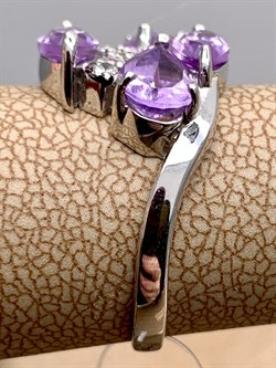 *Кольцо р.17 Аметист арт. R00560-082, (вес 3,42 г) - фото 335538 *Кольцо р.17 Аметист арт. R00560-082, (вес 3,42 г) - фото 335538