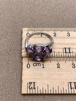 *Кольцо р.17 Аметист арт. R00560-082, (вес 3,42 г) - фото 335542 *Кольцо р.17 Аметист арт. R00560-082, (вес 3,42 г) - фото 335542