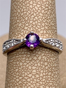 *КОЛЬЦО р.16,5 Аметист арт. R00533-332, (вес 2,03 г) - фото 335569 *КОЛЬЦО р.16,5 Аметист арт. R00533-332, (вес 2,03 г) - фото 335569
