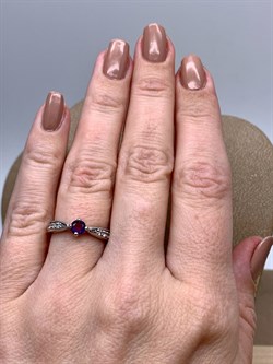 *КОЛЬЦО р.16,5 Аметист арт. R00533-332, (вес 2,03 г) - фото 335570 *КОЛЬЦО р.16,5 Аметист арт. R00533-332, (вес 2,03 г) - фото 335570