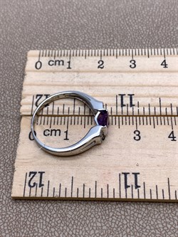 *Кольцо р.17,5 Аметист арт. R00567-020 Вес 2,25 г - фото 335594 *Кольцо р.17,5 Аметист арт. R00567-020 Вес 2,25 г - фото 335594