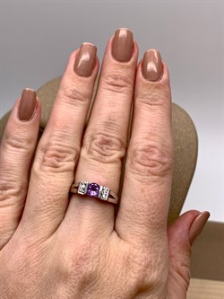 *Кольцо р.17 Аметист арт. R00567-082 Вес 2,41 г - фото 335611 *Кольцо р.17 Аметист арт. R00567-082 Вес 2,41 г - фото 335611