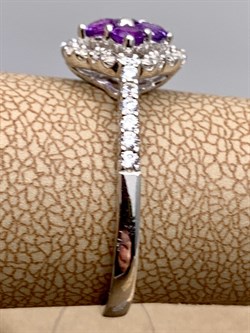 *КОЛЬЦО Аметист р.18 арт. R00587-909, (вес 2,41 г) - фото 335619 *КОЛЬЦО Аметист р.18 арт. R00587-909, (вес 2,41 г) - фото 335619