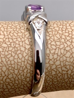 *КОЛЬЦО р.17,5 Аметист арт. R00555-378, (вес 2,71 г) - фото 335629 *КОЛЬЦО р.17,5 Аметист арт. R00555-378, (вес 2,71 г) - фото 335629