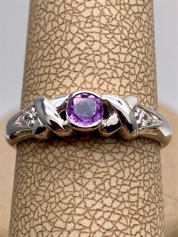 *КОЛЬЦО р.17,5 Аметист арт. R00555-378, (вес 2,71 г) - фото 335630 *КОЛЬЦО р.17,5 Аметист арт. R00555-378, (вес 2,71 г) - фото 335630