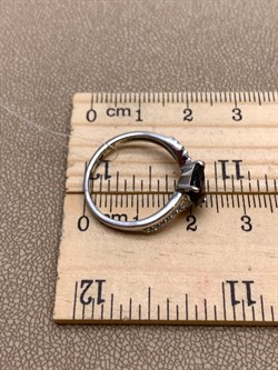 *КОЛЬЦО р.17,5 Гранат арт. R00407-475, (вес 2,71 г) - фото 335654