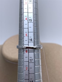 *КОЛЬЦО р.16,5 Гранат арт. R00405-362, (вес 2,6 г) - фото 335657