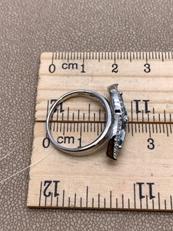 *Кольцо р.17,5 Голубой Топаз арт. R00451-512 Вес 3,69 г - фото 335684 *Кольцо р.17,5 Голубой Топаз арт. R00451-512 Вес 3,69 г - фото 335684