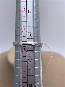 *КОЛЬЦО р.16,5 Голубой Топаз арт. R00407-345, (вес 2,63 г) - фото 335697