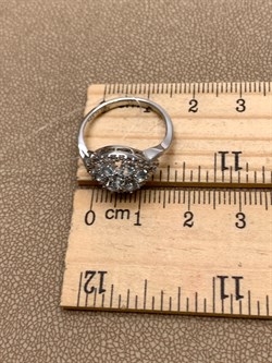 *КОЛЬЦО р.17,5 Голубой Топаз арт. R00417-507, (вес 2,72 г) - фото 335723 *КОЛЬЦО р.17,5 Голубой Топаз арт. R00417-507, (вес 2,72 г) - фото 335723