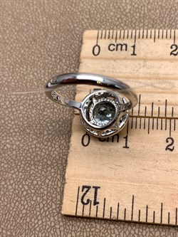 *КОЛЬЦО р.17 Голубой Топаз арт. R00468-946, (вес около 3,13 г) - фото 335732