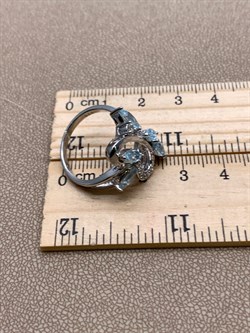 *Кольцо р.18 Голубой Топаз арт. R00457-842, (вес 4,89 г) - фото 335784 *Кольцо р.18 Голубой Топаз арт. R00457-842, (вес 4,89 г) - фото 335784