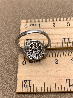 *Кольцо р.18 Голубой Топаз арт. R00416-845, (вес 2,97 г) - фото 335833