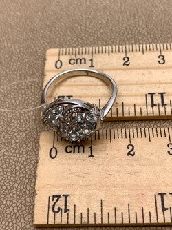 *Кольцо р.18 Голубой Топаз арт. R00416-845, (вес 2,97 г) - фото 335834