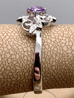 *КОЛЬЦО р.18 Аметист арт. R00611-973, (вес 2,58 г) - фото 335860 *КОЛЬЦО р.18 Аметист арт. R00611-973, (вес 2,58 г) - фото 335860