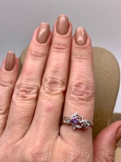 *КОЛЬЦО р.18 Аметист арт. R00611-973, (вес 2,58 г) - фото 335862 *КОЛЬЦО р.18 Аметист арт. R00611-973, (вес 2,58 г) - фото 335862