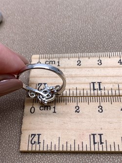 *КОЛЬЦО р.18 Аметист арт. R00611-973, (вес 2,58 г) - фото 335863 *КОЛЬЦО р.18 Аметист арт. R00611-973, (вес 2,58 г) - фото 335863