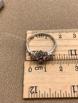 *КОЛЬЦО р.18 Аметист арт. R00611-973, (вес 2,58 г) - фото 335864 *КОЛЬЦО р.18 Аметист арт. R00611-973, (вес 2,58 г) - фото 335864