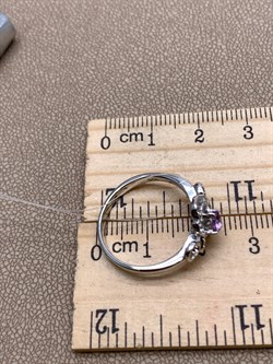 *КОЛЬЦО р.18 Аметист арт. R00611-973, (вес 2,58 г) - фото 335865 *КОЛЬЦО р.18 Аметист арт. R00611-973, (вес 2,58 г) - фото 335865