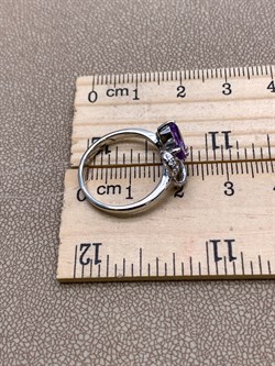 *КОЛЬЦО р.17 Аметист арт. R00628-163, (вес 2,91 г) - фото 335875 *КОЛЬЦО р.17 Аметист арт. R00628-163, (вес 2,91 г) - фото 335875