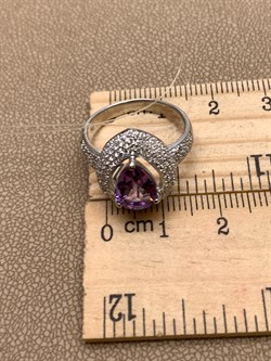 *КОЛЬЦО р.17 Аметист арт. R00633-730, (вес 3,97 г) - фото 335884 *КОЛЬЦО р.17 Аметист арт. R00633-730, (вес 3,97 г) - фото 335884