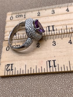 *КОЛЬЦО р.17 Аметист арт. R00633-730, (вес 3,97 г) - фото 335885 *КОЛЬЦО р.17 Аметист арт. R00633-730, (вес 3,97 г) - фото 335885