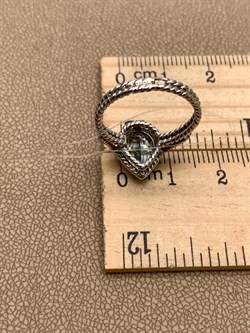 *КОЛЬЦО р.17 Голубой Топаз арт. R00238-575, (вес около 2,61 г) - фото 335922