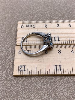 *КОЛЬЦО р.18 Голубой Топаз арт. R00226-123, (вес 3,13 г) - фото 335934 *КОЛЬЦО р.18 Голубой Топаз арт. R00226-123, (вес 3,13 г) - фото 335934