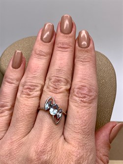 *КОЛЬЦО р.17,25 Топаз арт. R00200-859, (вес 2,28 г) - фото 335941