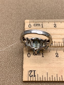 *КОЛЬЦО р.17 Голубой Топаз арт. R00214-870, (вес 4,17 г) - фото 335971 *КОЛЬЦО р.17 Голубой Топаз арт. R00214-870, (вес 4,17 г) - фото 335971