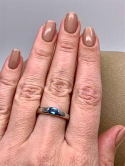 *Кольцо р.17,5 Голубой Топаз Свисс арт. R00225-949 Вес 3,15 г - фото 335980 *Кольцо р.17,5 Голубой Топаз Свисс арт. R00225-949 Вес 3,15 г - фото 335980