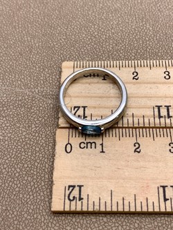 *Кольцо р.17,5 Голубой Топаз Свисс арт. R00225-949 Вес 3,15 г - фото 335982 *Кольцо р.17,5 Голубой Топаз Свисс арт. R00225-949 Вес 3,15 г - фото 335982