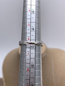 *Кольцо р.17 Голубой Топаз арт. R00197-175 Вес 4,12 г - фото 336036