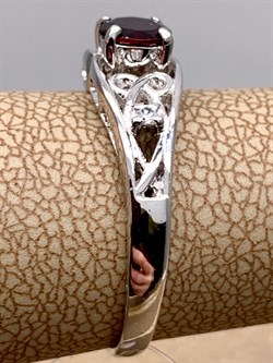 *КОЛЬЦО р.18 Гранат арт. R00620-831, (вес 2,57 г) - фото 336098 *КОЛЬЦО р.18 Гранат арт. R00620-831, (вес 2,57 г) - фото 336098