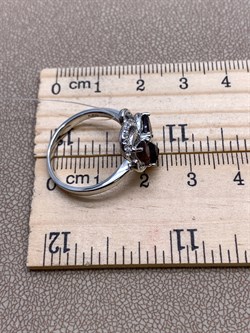 *КОЛЬЦО р.17,5 Гранат арт. R00614-779, (вес 3,85 г) - фото 336113 *КОЛЬЦО р.17,5 Гранат арт. R00614-779, (вес 3,85 г) - фото 336113